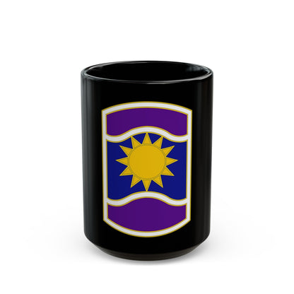 361 Civil Affairs Brigade (U.S. Army) Black Coffee Mug-15oz-The Sticker Space