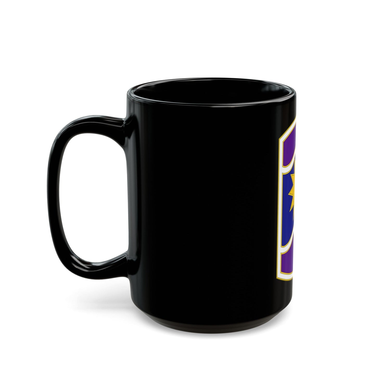 361 Civil Affairs Brigade (U.S. Army) Black Coffee Mug-The Sticker Space