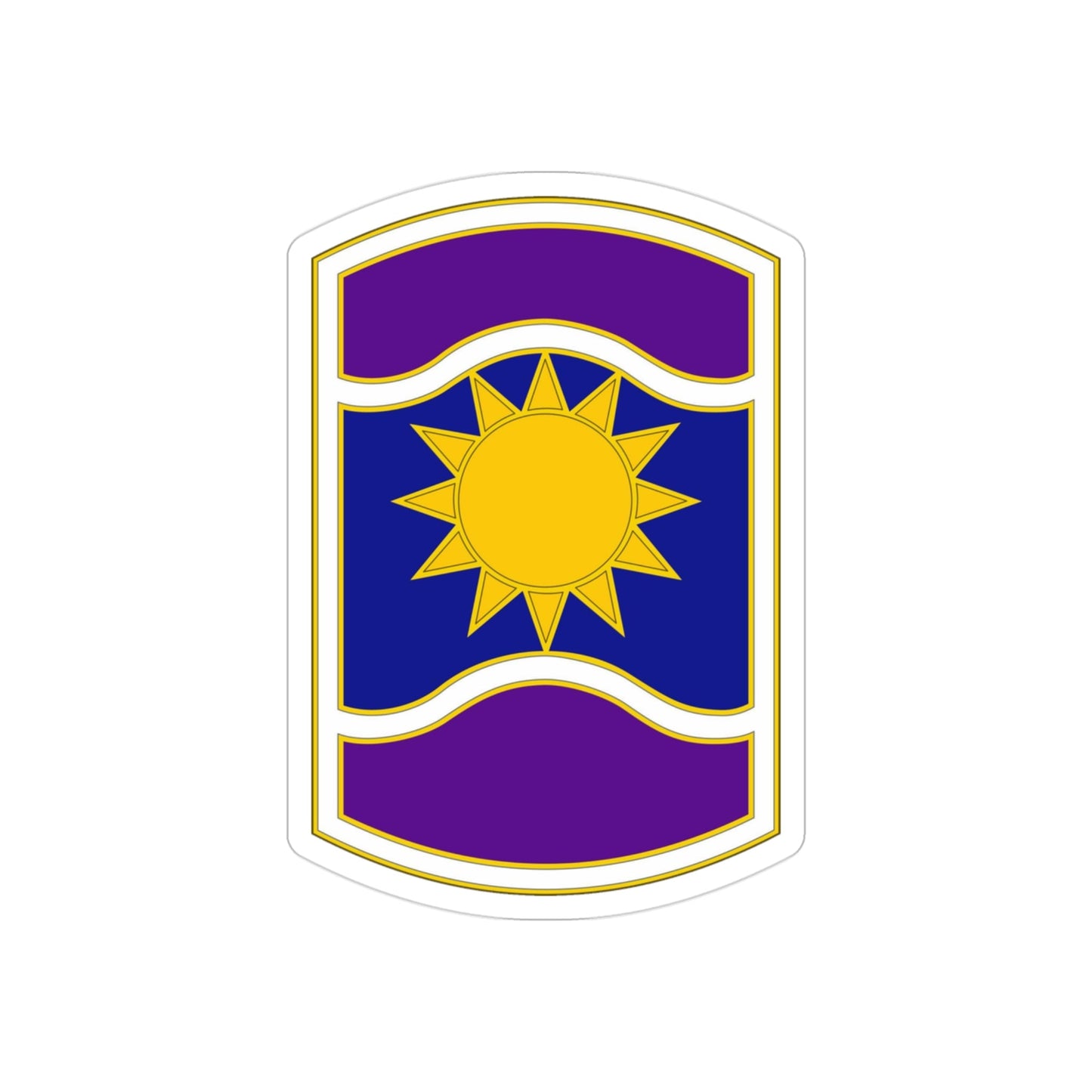 361 Civil Affairs Brigade (U.S. Army) REVERSE PRINT Transparent STICKER-3 Inch-The Sticker Space