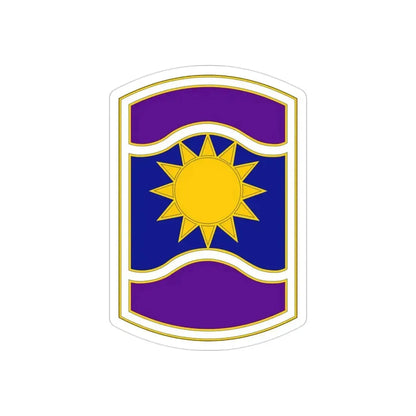361 Civil Affairs Brigade (U.S. Army) REVERSE PRINT Transparent Die-Cut STICKER - The Sticker Space