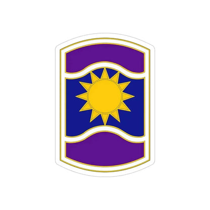 361 Civil Affairs Brigade (U.S. Army) REVERSE PRINT Transparent Die-Cut STICKER - The Sticker Space