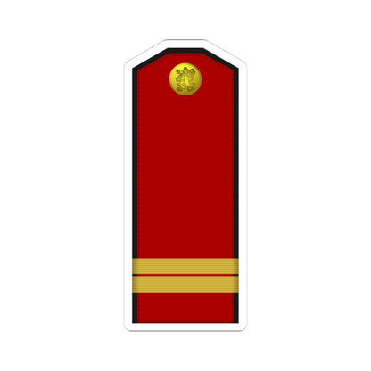 Bulgaria Army OR 5 (Bulgaria) (Military Rank) STICKER Vinyl Kiss-Cut Decal