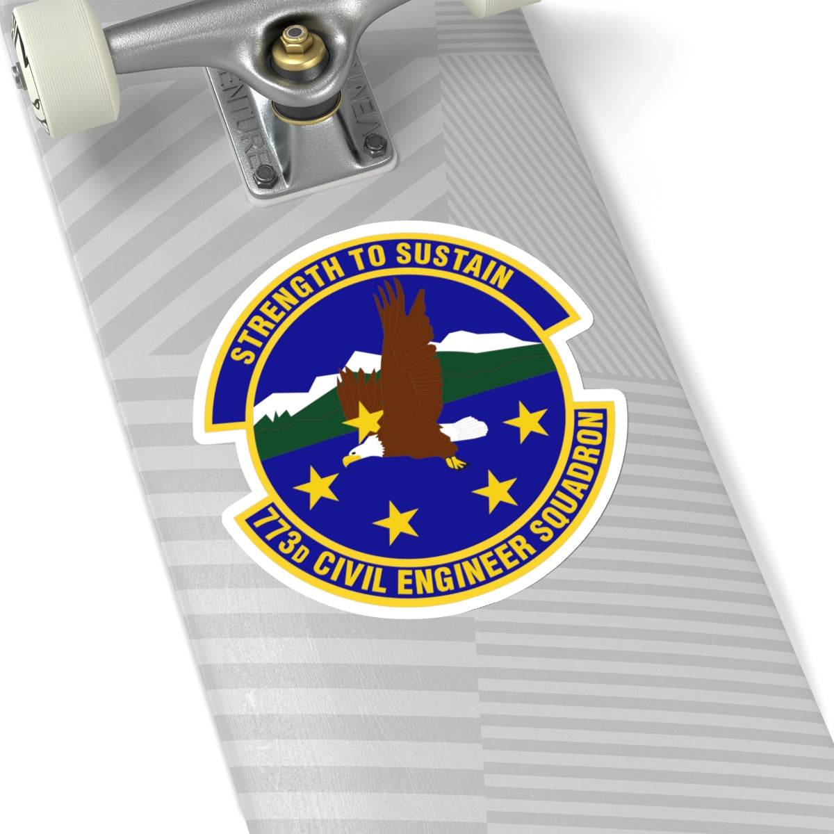 773 Civil Engineer Squadron PACAF (U.S. Air Force) STICKER Vinyl Kiss-Cut Decal