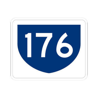PR primary 176 (Puerto Rico) (Road Sign) STICKER Vinyl Kiss-Cut Decal