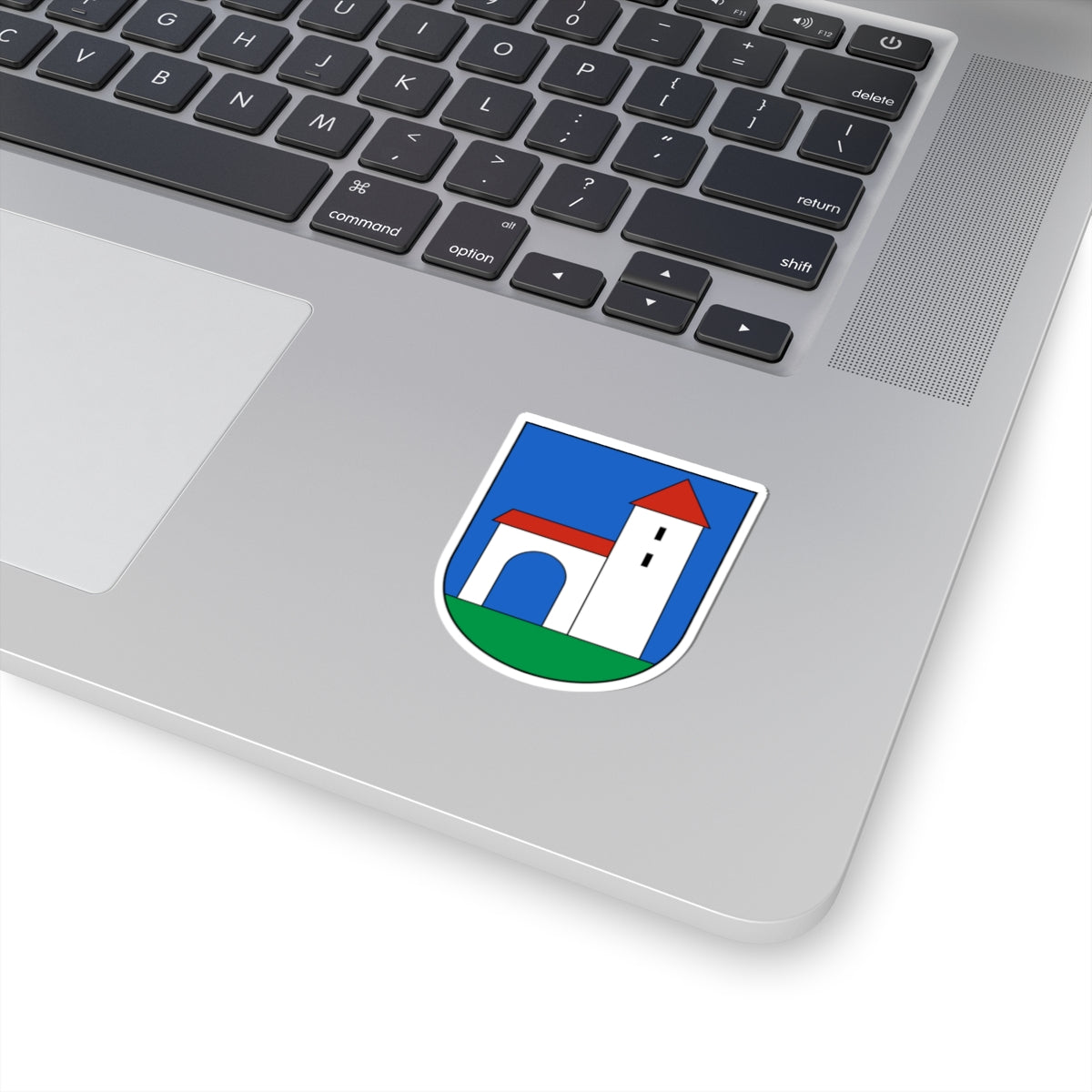 Rothenthurm-blazon (Switzerland) (Coat of Arms) STICKER Vinyl Kiss-Cut Decal