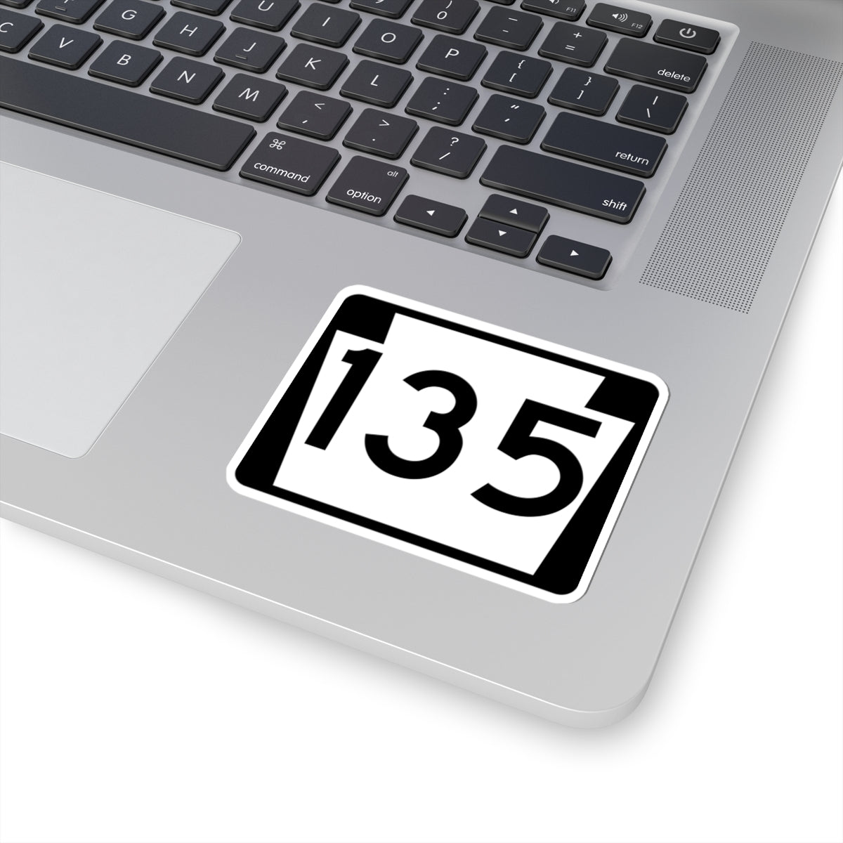 PA-135 (Pennsylvania) (Road Sign) STICKER Vinyl Kiss-Cut Decal
