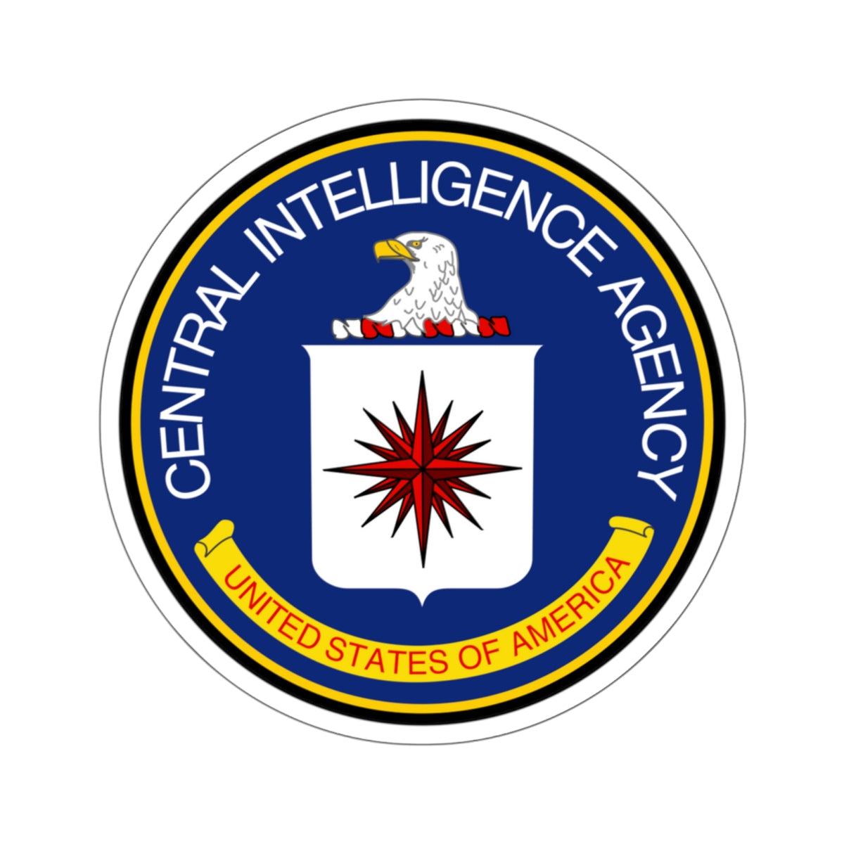 Seal of the Central Intelligence Agency - STICKER Vinyl Kiss-Cut Decal