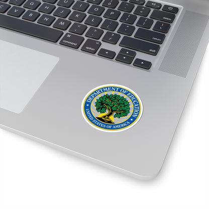 Seal of the United States Department of Education - STICKER Vinyl Kiss-Cut Decal