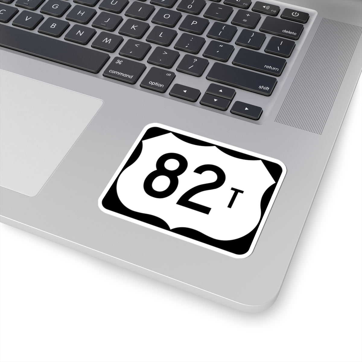 US 82T (Arkansas) (Road Sign) STICKER Vinyl Kiss-Cut Decal