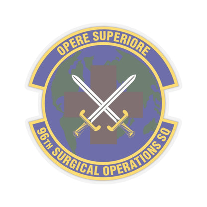 96th Surgical Operations Squadron (U.S. Air Force) STICKER Vinyl Kiss-Cut Decal