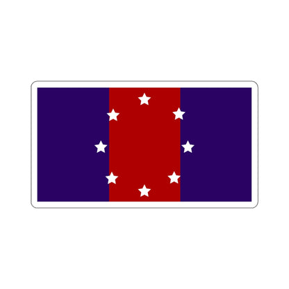 Flag of Chicago Heights, Illinois - STICKER Vinyl Kiss-Cut Decal