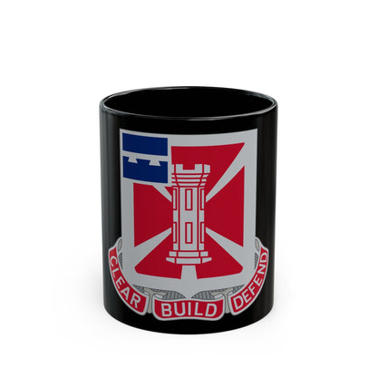 363 Engineer Battalion (U.S. Army) Black Coffee Mug-11oz-The Sticker Space