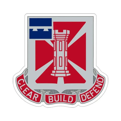363 Engineer Battalion (U.S. Army) STICKER Vinyl Die-Cut Decal 3 Inch - The Sticker Space