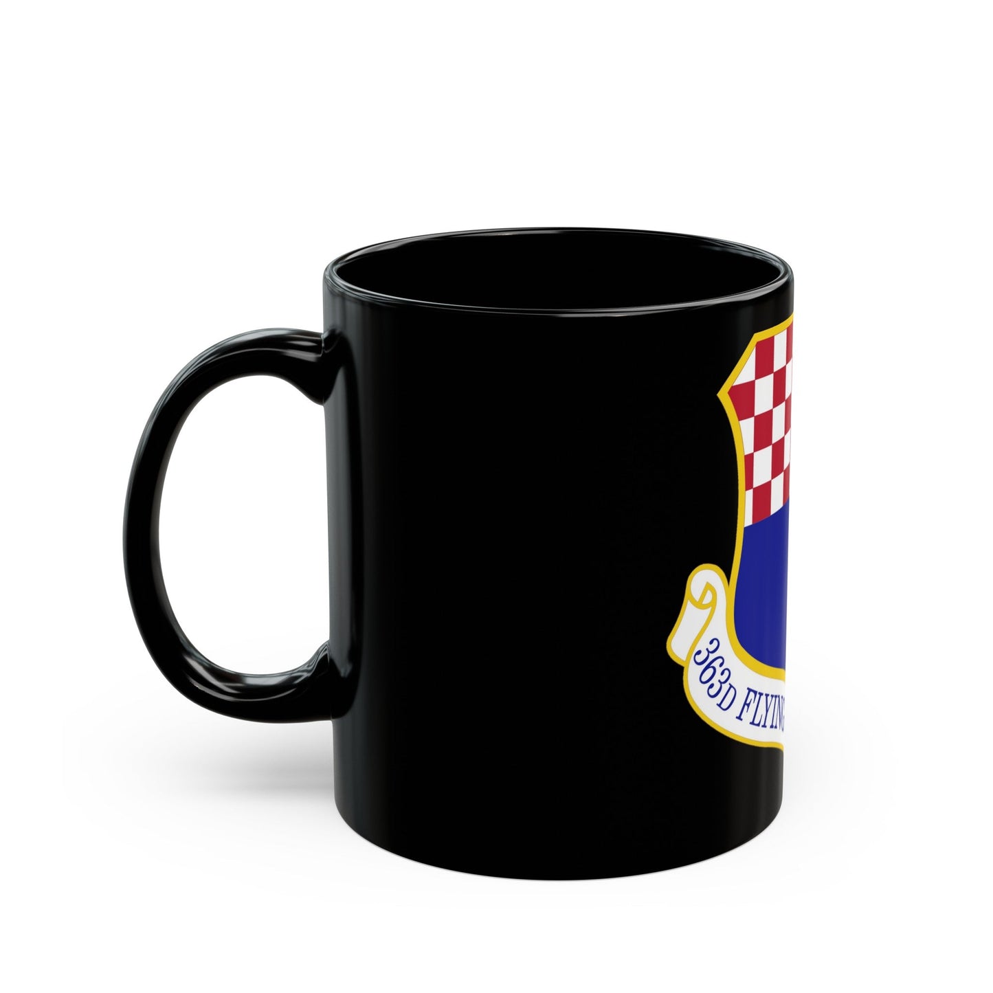 363 Flying Training Group ACC (U.S. Air Force) Black Coffee Mug-The Sticker Space