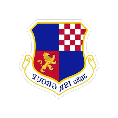363 Intelligence Surveillance and Reconnaissance Group ACC (U.S. Air Force) REVERSE PRINT Transparent Die-Cut STICKER 6 Inch Die-Cut Transparent - The Sticker Space