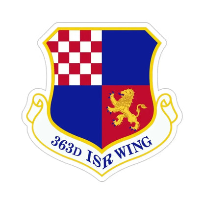 363 Intelligence Surveillance and Reconnaissance Wing ACC (U.S. Air Force) STICKER Vinyl Die-Cut Decal - The Sticker Space