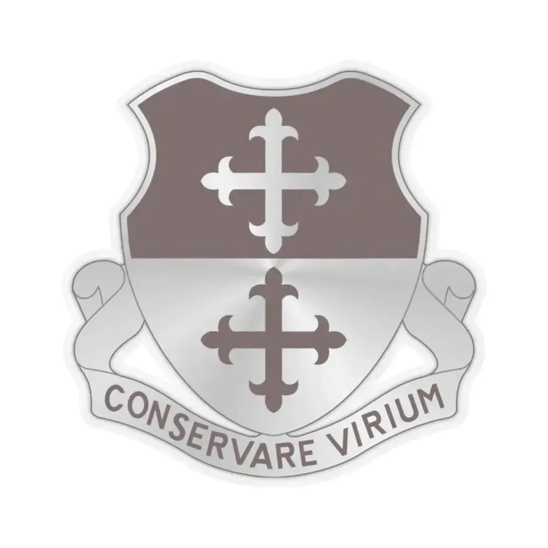 363 Medical Battalion (U.S. Army) STICKER Vinyl Kiss-Cut Decal 2 Inch Transparent - The Sticker Space