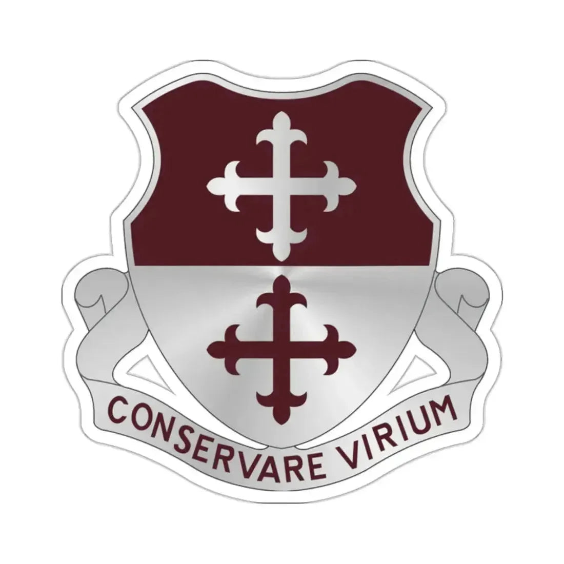 363 Medical Battalion (U.S. Army) STICKER Vinyl Kiss-Cut Decal 2 Inch White - The Sticker Space