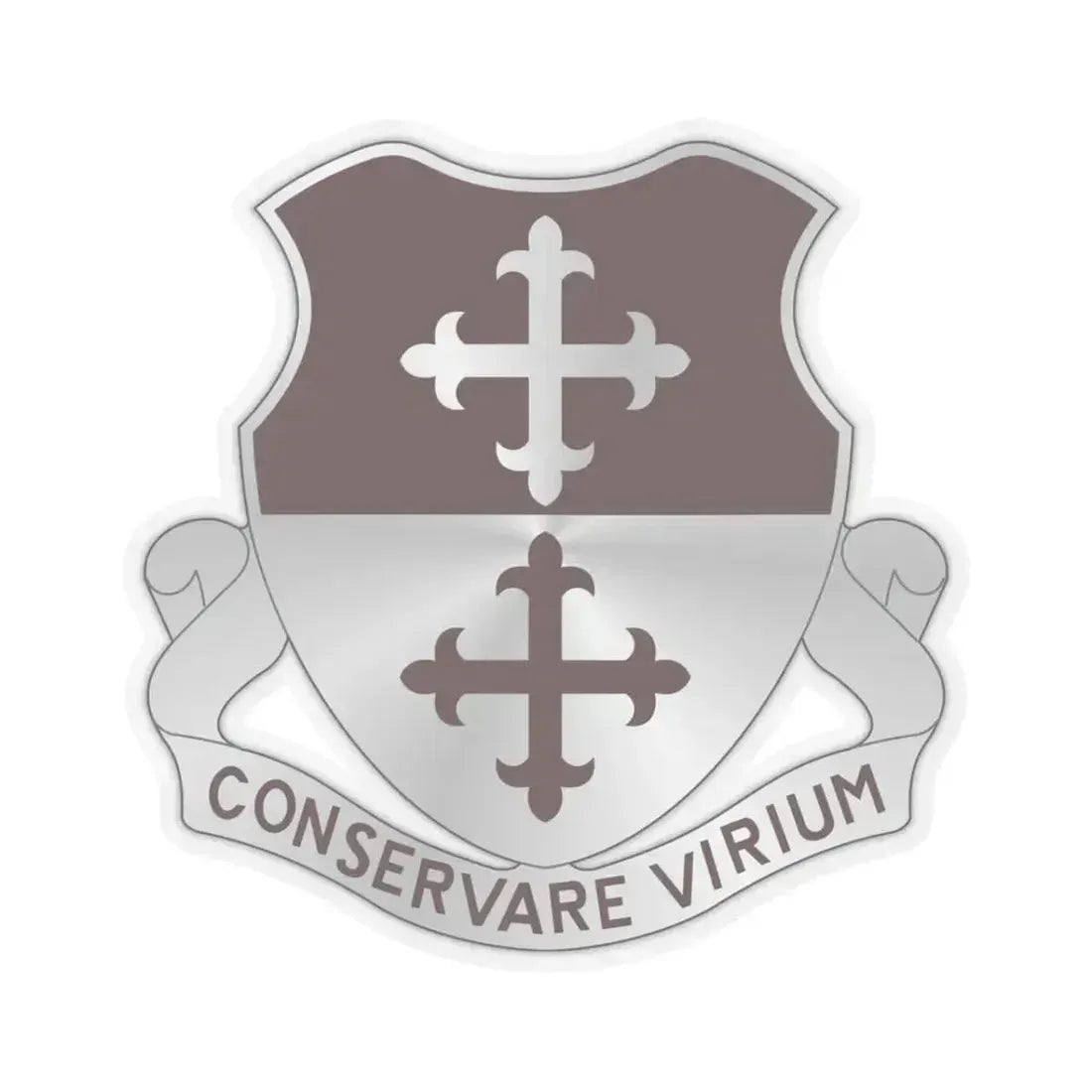 363 Medical Battalion (U.S. Army) STICKER Vinyl Kiss-Cut Decal 3 Inch Transparent - The Sticker Space