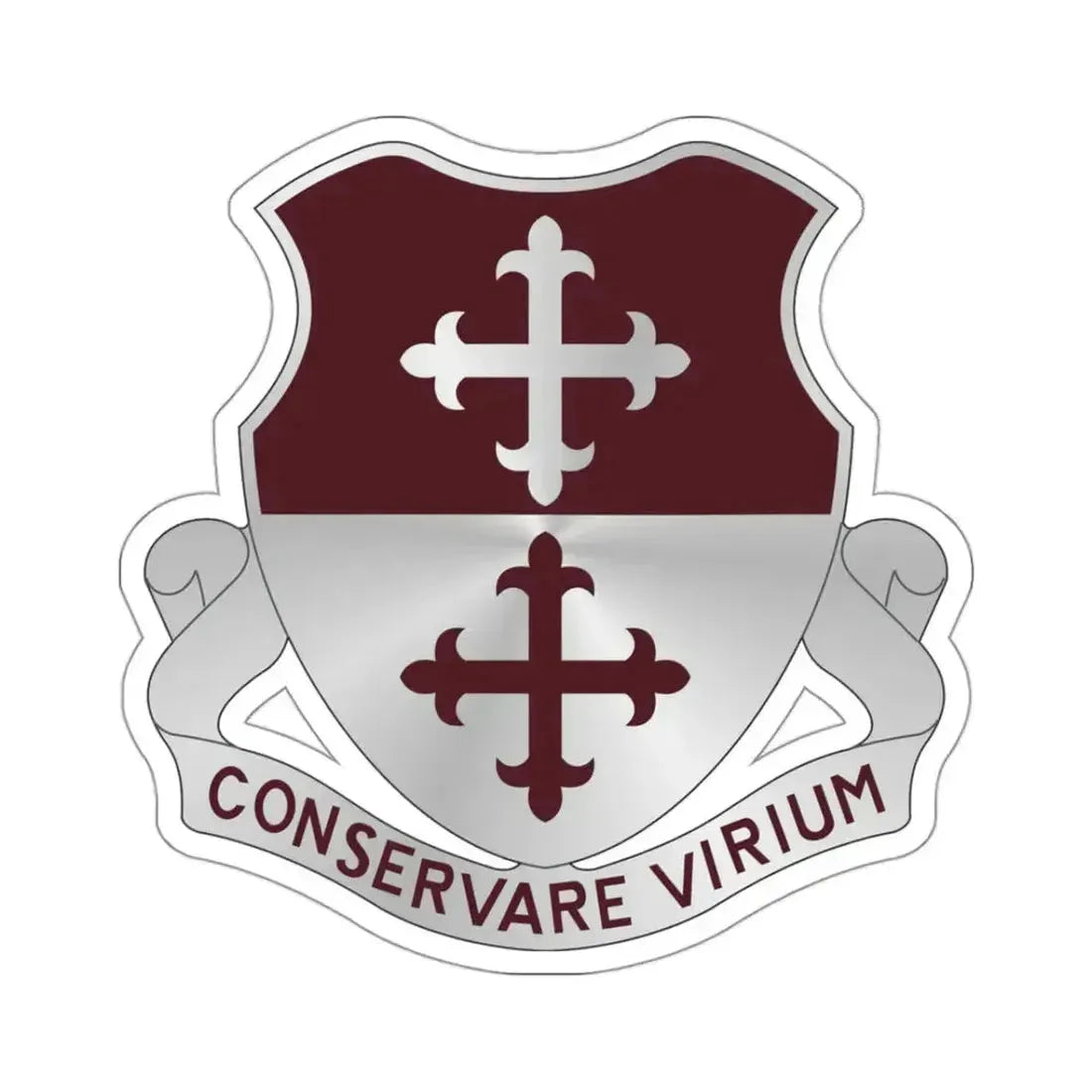 363 Medical Battalion (U.S. Army) STICKER Vinyl Kiss-Cut Decal 3 Inch White - The Sticker Space