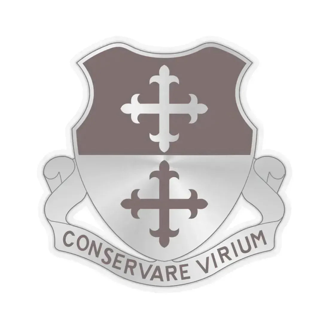 363 Medical Battalion (U.S. Army) STICKER Vinyl Kiss-Cut Decal 4 Inch Transparent - The Sticker Space