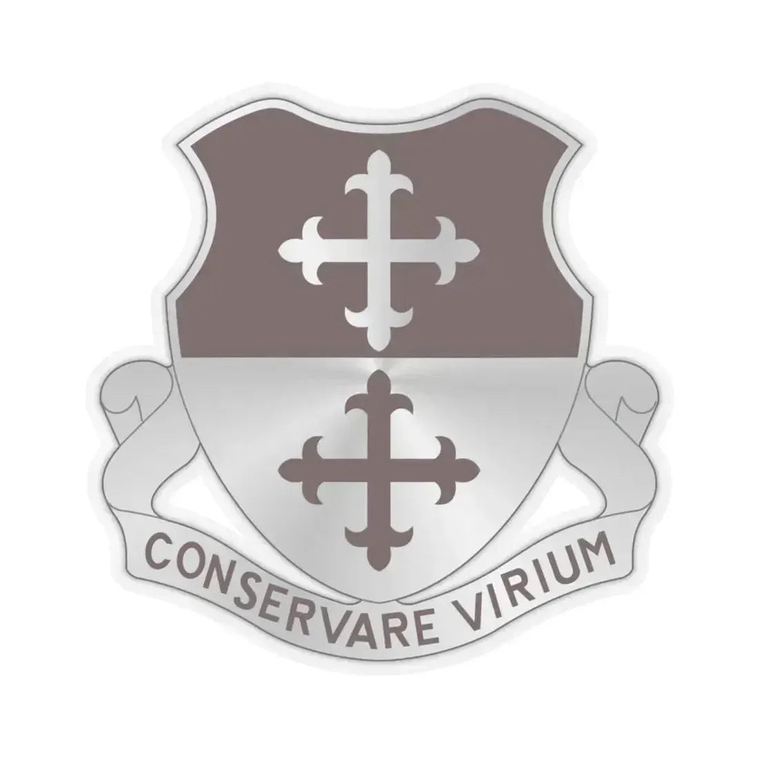 363 Medical Battalion (U.S. Army) STICKER Vinyl Kiss-Cut Decal 6 Inch Transparent - The Sticker Space