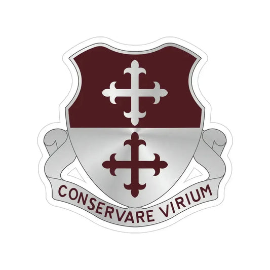 363 Medical Battalion (U.S. Army) Transparent STICKER Die-Cut Vinyl Decal 6 Inch - The Sticker Space