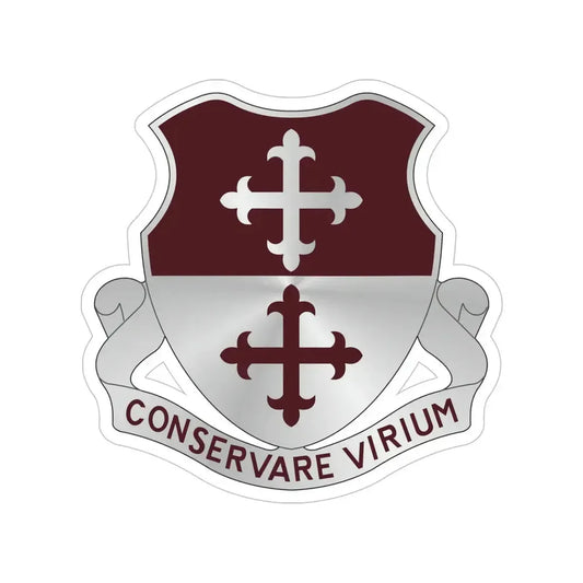 363 Medical Battalion (U.S. Army) Transparent STICKER Die-Cut Vinyl Decal 6 Inch - The Sticker Space