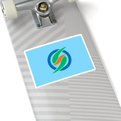 Flag of Shika Ishikawa (Japan) STICKER Vinyl Kiss-Cut Decal