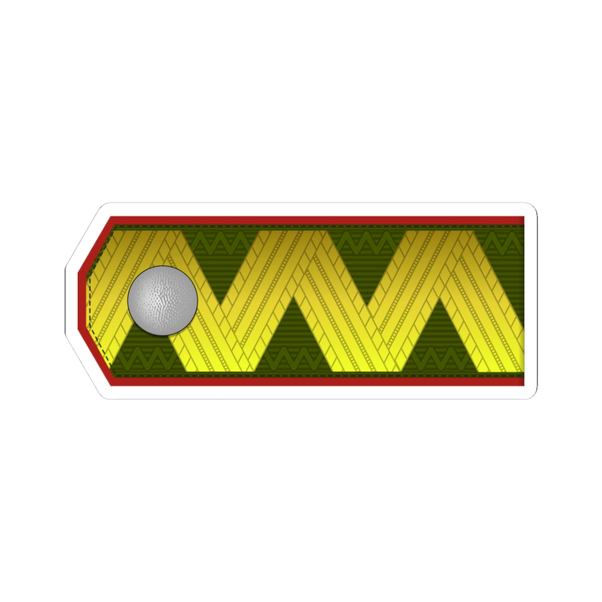 ROA Generalmajor h (Russia) (Military Rank) STICKER Vinyl Kiss-Cut Decal