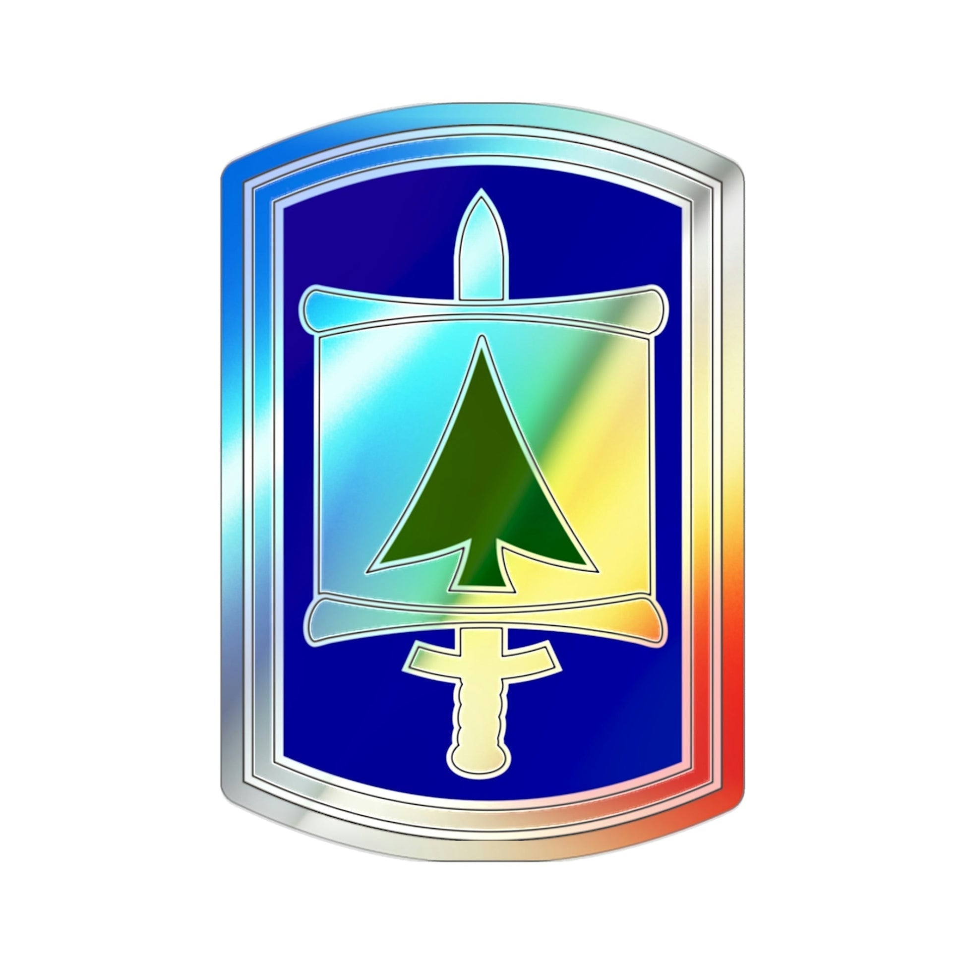 364 Civil Affairs Brigade (U.S. Army) Holographic STICKER Die-Cut Vinyl Decal-2 Inch-The Sticker Space