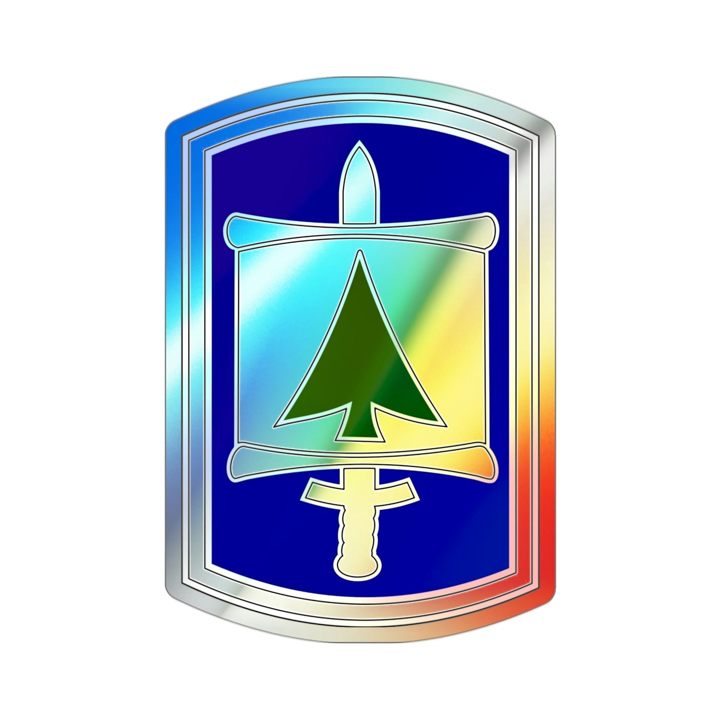 364 Civil Affairs Brigade (U.S. Army) Holographic STICKER Die-Cut Vinyl Decal-3 Inch-The Sticker Space