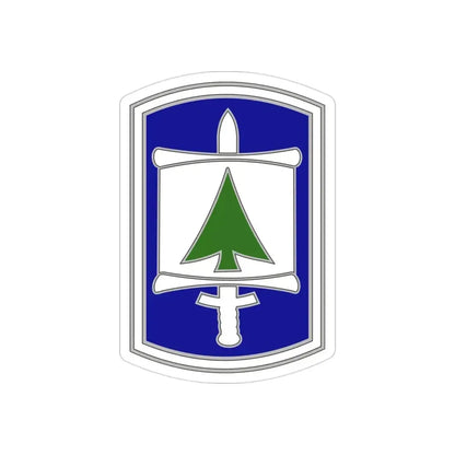 364 Civil Affairs Brigade (U.S. Army) REVERSE PRINT Transparent Die-Cut STICKER 3 Inch Die-Cut Transparent - The Sticker Space