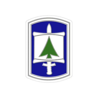 364 Civil Affairs Brigade (U.S. Army) REVERSE PRINT Transparent Die-Cut STICKER 6 Inch Die-Cut Transparent - The Sticker Space