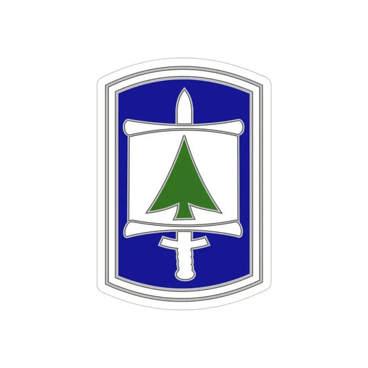 364 Civil Affairs Brigade (U.S. Army) REVERSE PRINT Transparent Die-Cut STICKER 6 Inch Die-Cut Transparent - The Sticker Space