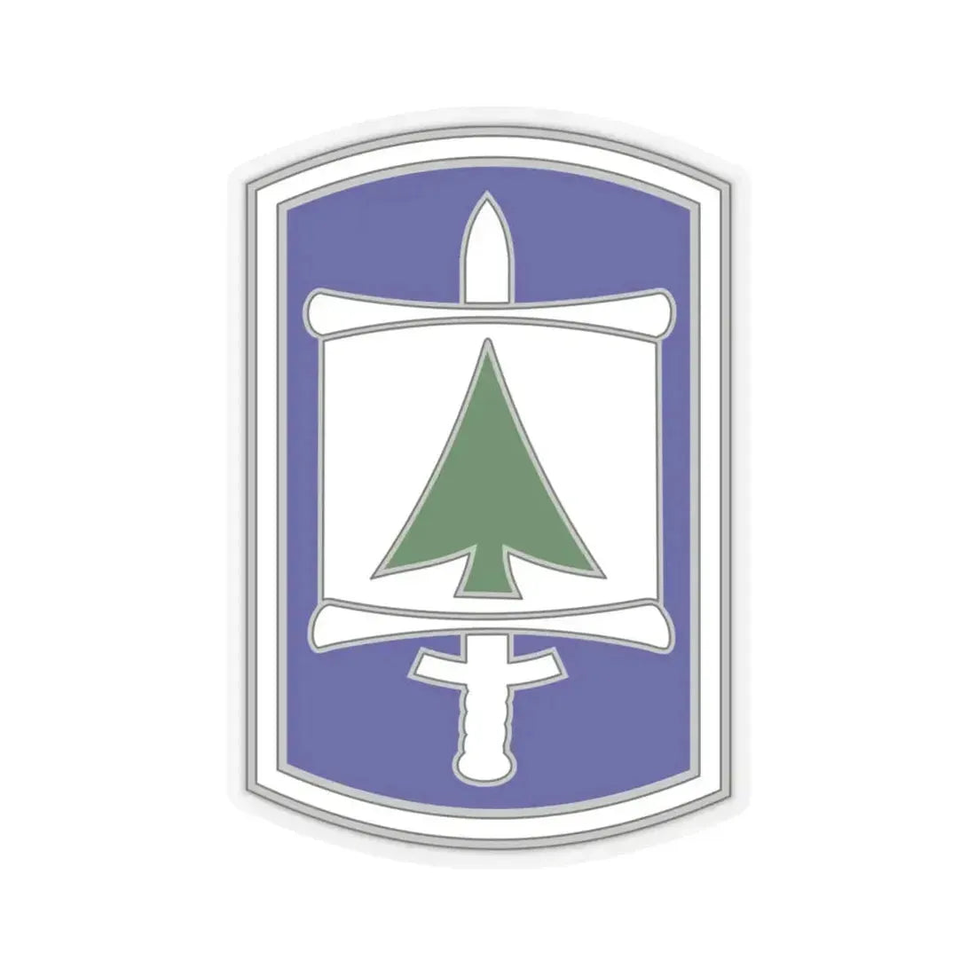 364 Civil Affairs Brigade (U.S. Army) STICKER Vinyl Kiss-Cut Decal 4 Inch Transparent - The Sticker Space