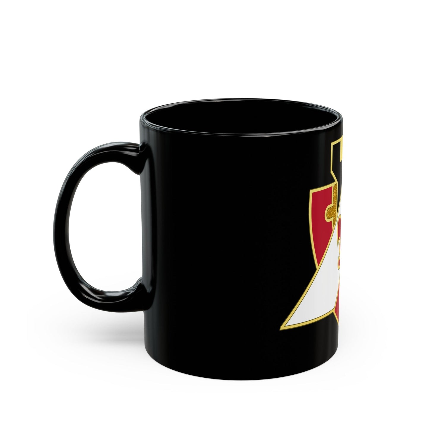 364 Engineer Group (U.S. Army) Black Coffee Mug-The Sticker Space