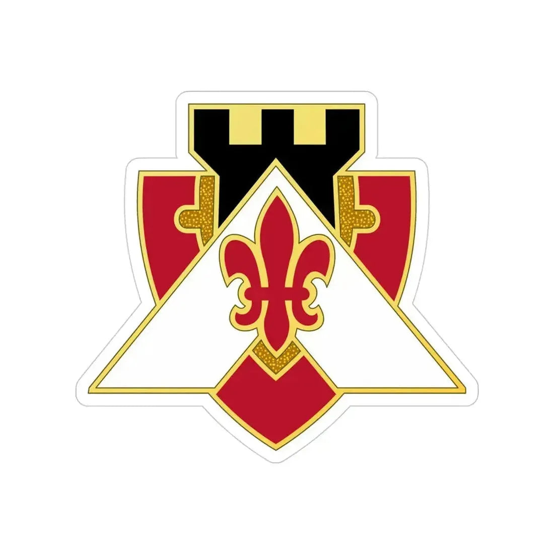 364 Engineer Group (U.S. Army) Transparent STICKER Die-Cut Vinyl Decal 4 Inch - The Sticker Space