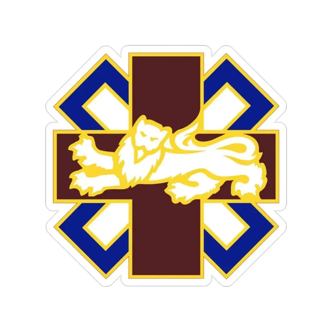 364 Field Hospital (U.S. Army) Transparent STICKER Die-Cut Vinyl Decal 2 Inch - The Sticker Space