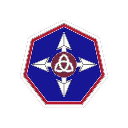 364 Sustainment Command (U.S. Army) REVERSE PRINT Transparent Die-Cut STICKER - The Sticker Space