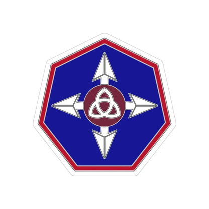 364 Sustainment Command (U.S. Army) REVERSE PRINT Transparent Die-Cut STICKER - The Sticker Space