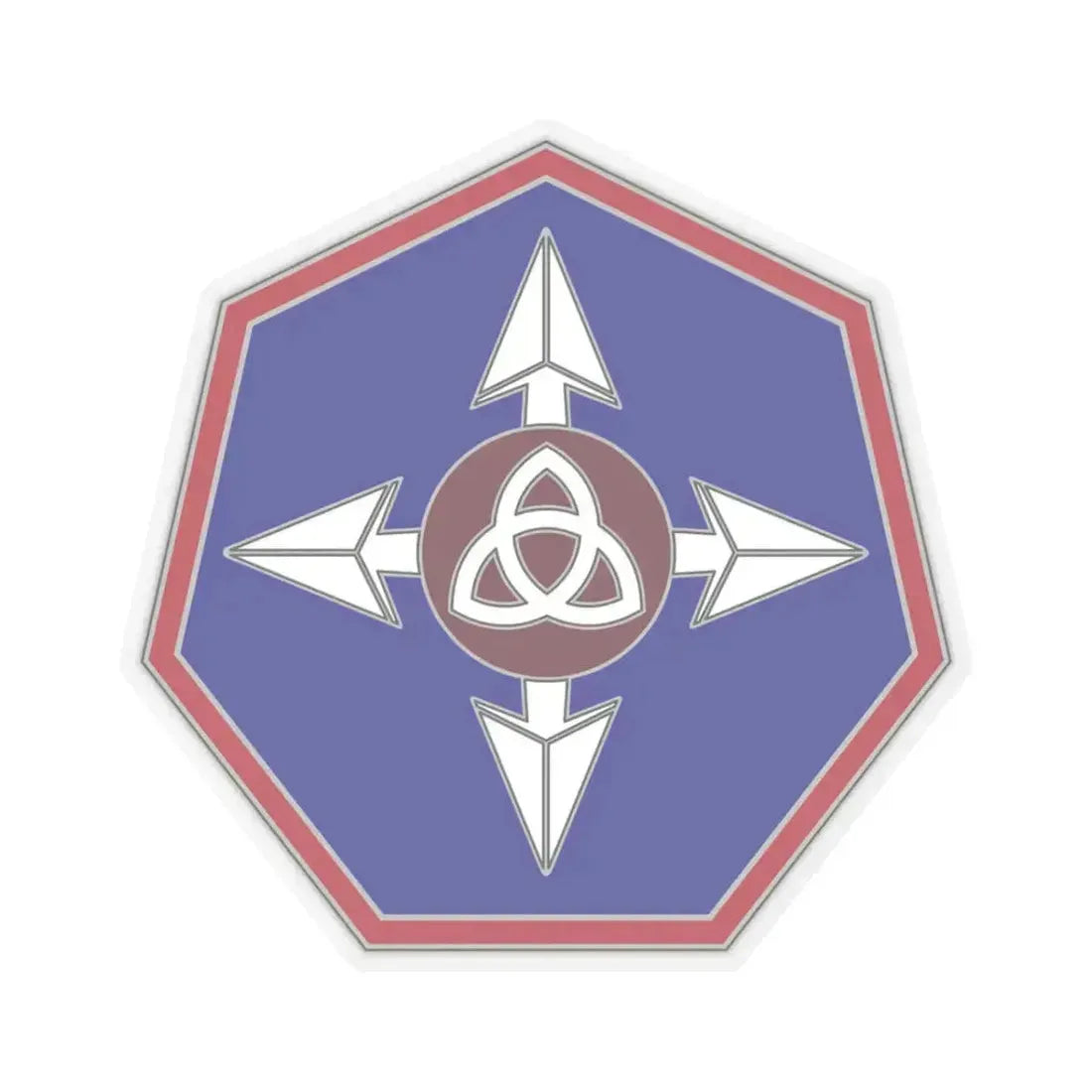 364 Sustainment Command (U.S. Army) STICKER Vinyl Kiss-Cut Decal 3 Inch Transparent - The Sticker Space