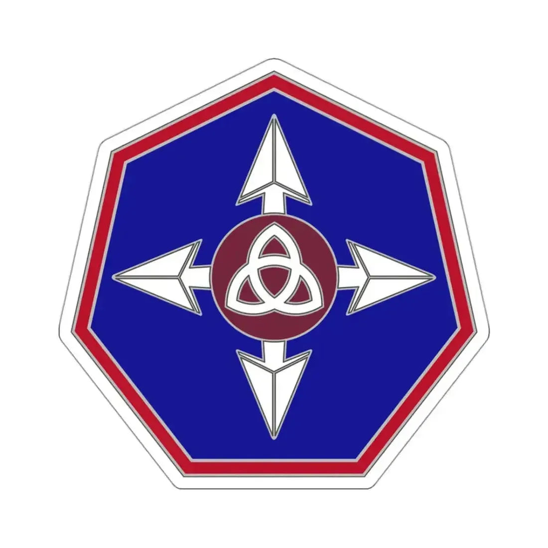 364 Sustainment Command (U.S. Army) STICKER Vinyl Kiss-Cut Decal 3 Inch White - The Sticker Space