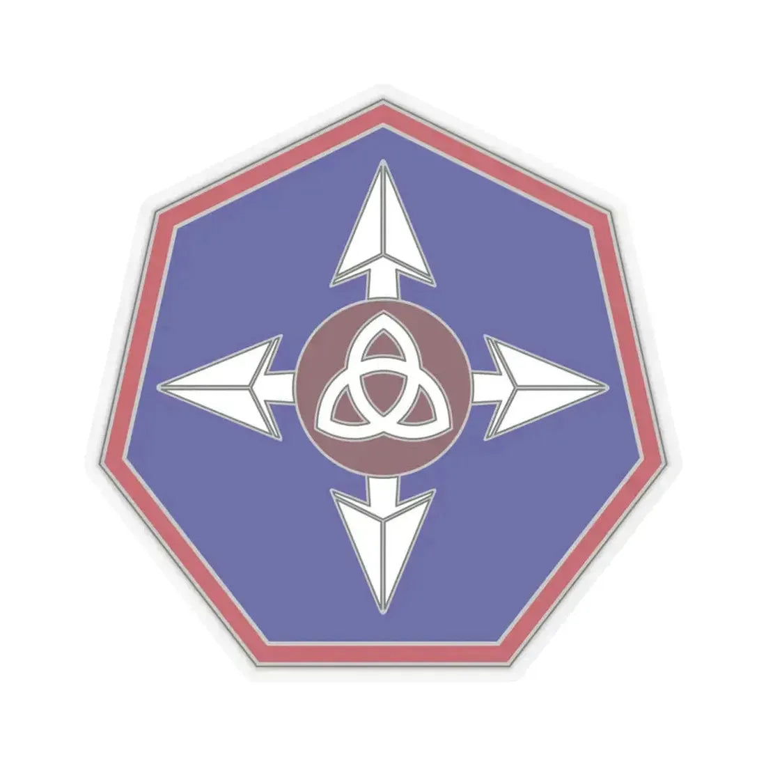 364 Sustainment Command (U.S. Army) STICKER Vinyl Kiss-Cut Decal 4 Inch Transparent - The Sticker Space