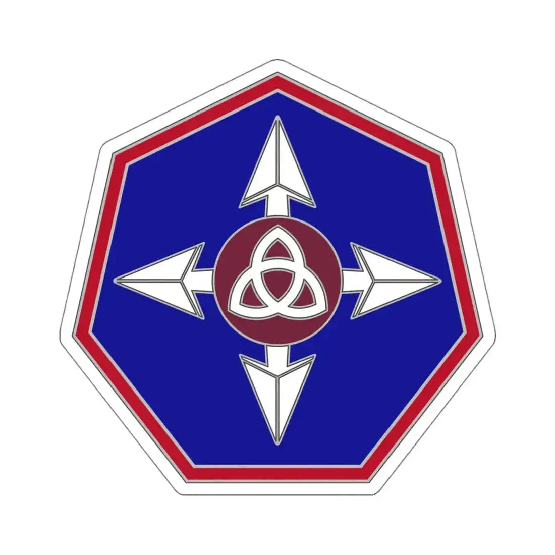 364 Sustainment Command (U.S. Army) STICKER Vinyl Kiss-Cut Decal 4 Inch White - The Sticker Space