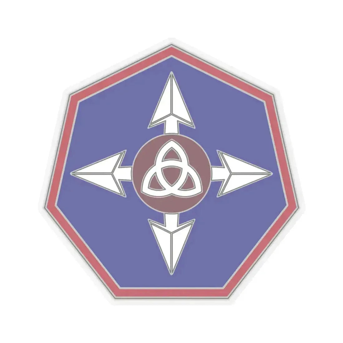 364 Sustainment Command (U.S. Army) STICKER Vinyl Kiss-Cut Decal 6 Inch Transparent - The Sticker Space