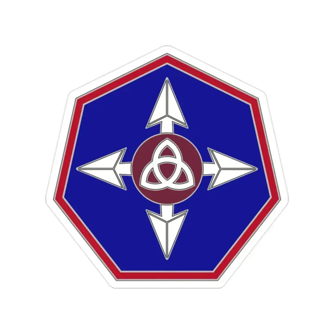 364 Sustainment Command (U.S. Army) Transparent STICKER Die-Cut Vinyl Decal 2 Inch - The Sticker Space