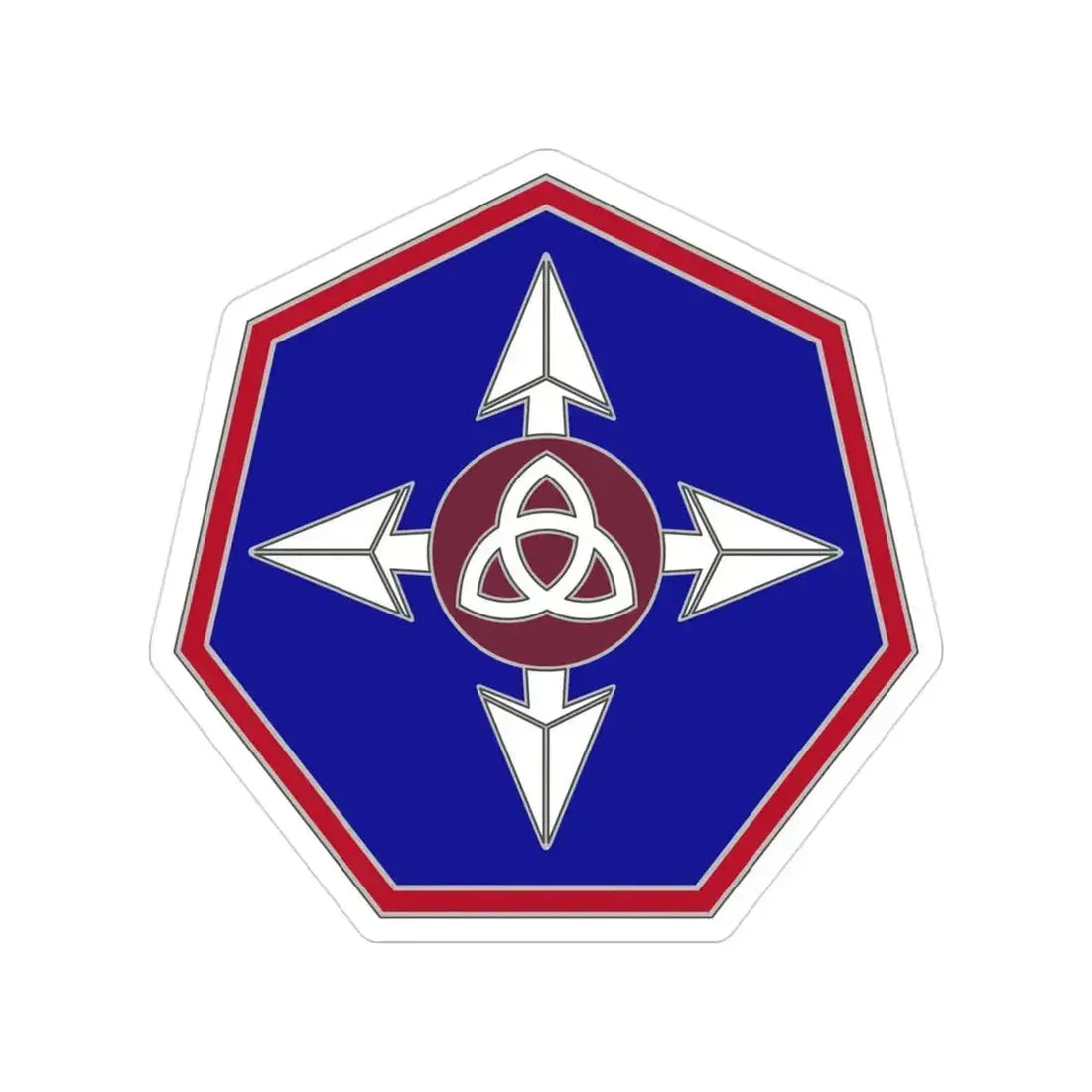 364 Sustainment Command (U.S. Army) Transparent STICKER Die-Cut Vinyl Decal 3 Inch - The Sticker Space