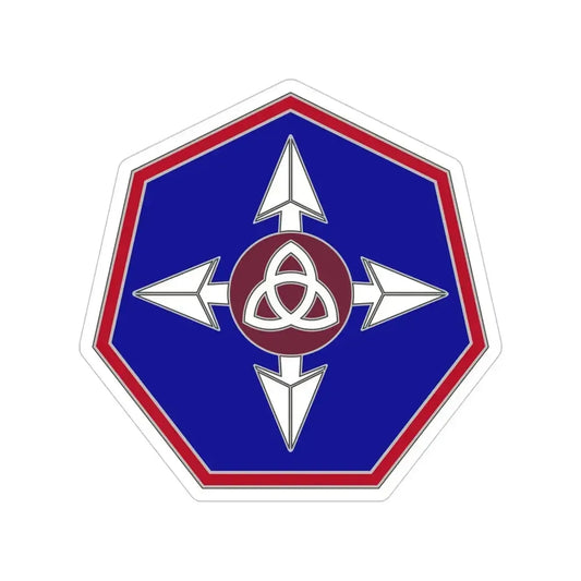 364 Sustainment Command (U.S. Army) Transparent STICKER Die-Cut Vinyl Decal 6 Inch - The Sticker Space
