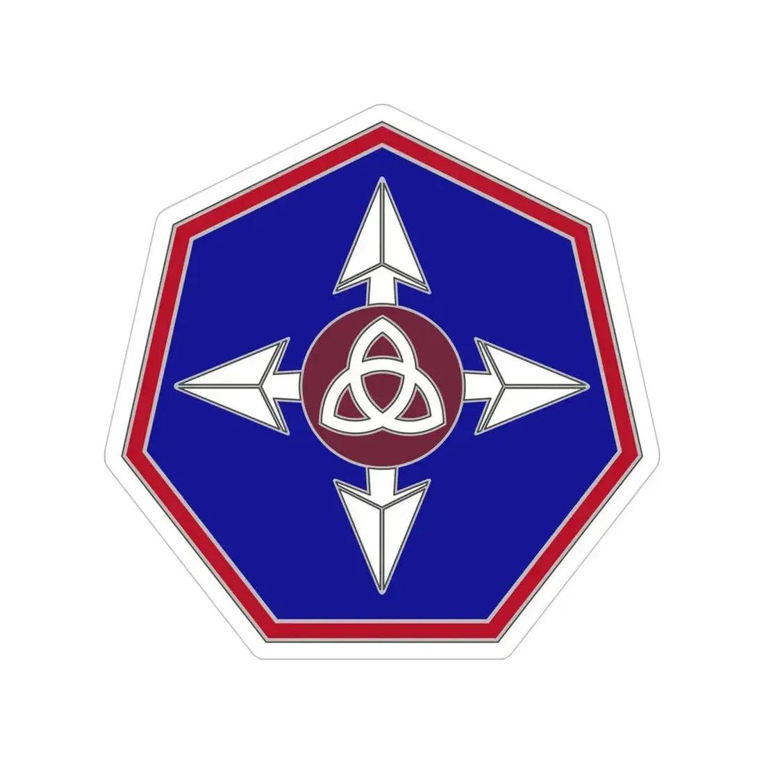 364 Sustainment Command (U.S. Army) Transparent STICKER Die-Cut Vinyl Decal 6 Inch - The Sticker Space